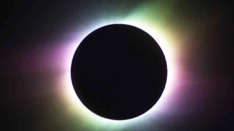 Eclipse solar parcial en Europa, África y Asia