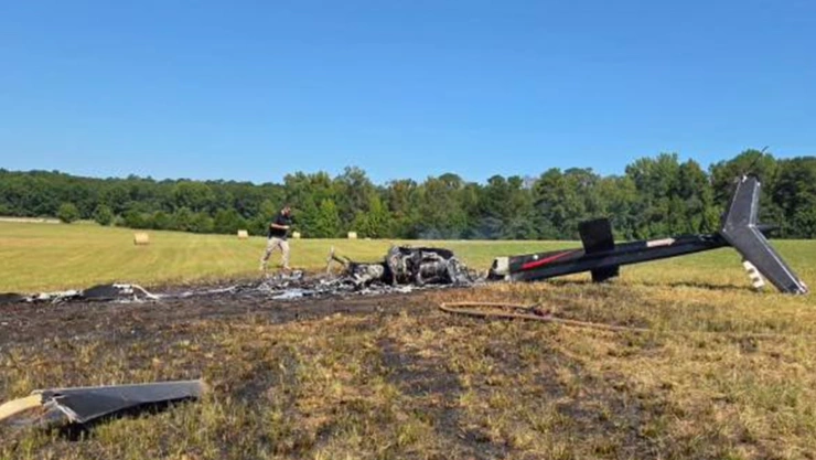 Helicoptero se estrella en Georgia Estados Unidos.jpg