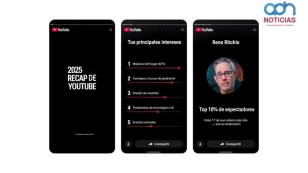  Vista previa del YouTube Recap 2025 