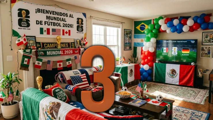 3 ideas fáciles y creativas para decorar tu casa para el Mundial 2026