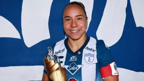 Charlyn Corral es la líder de goleo de la Liga BBVA MX femenil