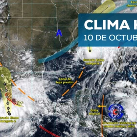 Clima en México 10 de octubre