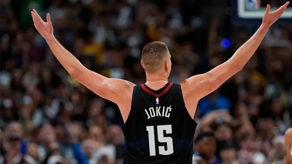 Nikola Jokic NBA Playoffs Nuggets Denver Wolves Minnesota 2024