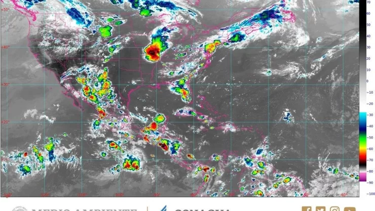 Prevén lluvias intensas en varios estados del país para hoy y mañana