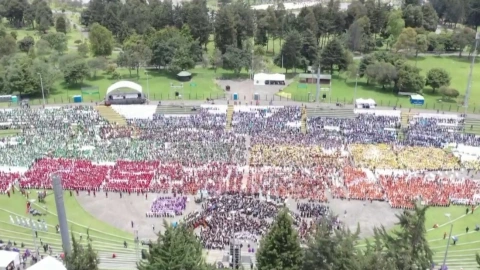 Bogotá rompió un récord mundial por el concierto más grande jamás realizado en Colombia.