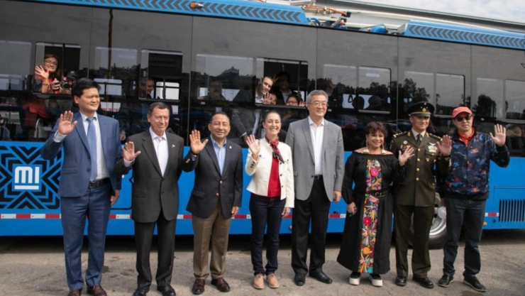 Sheinbaum Trolebus Elevado Iztapalapa