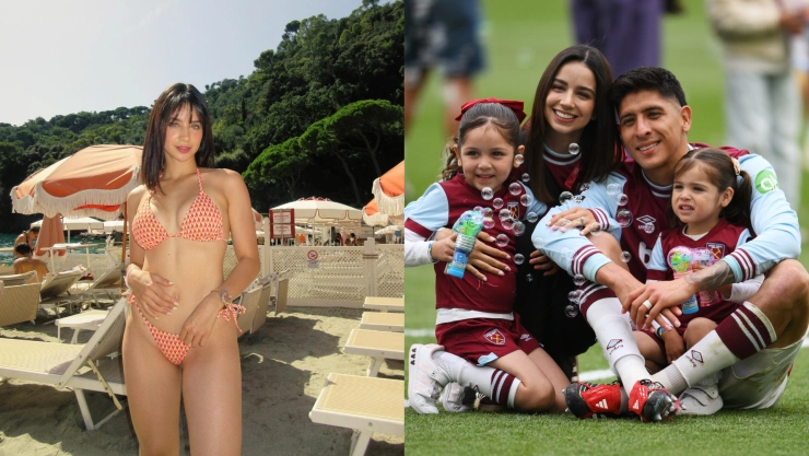 La esposa de Edson Álvarez es un pilar en la carrera del volante en Europa