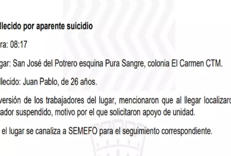 Obreros localizan a velador suspendido y sin vida | León, Guanajuato
