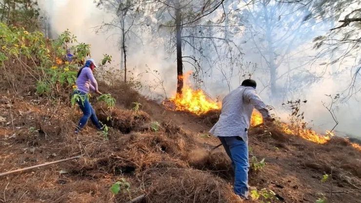 Incendio en Concordia