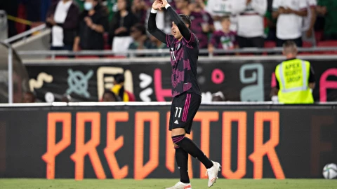 Funes Mori con la Selección Mexicana