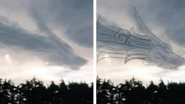 foto quetzalcóatl cielo yucatán