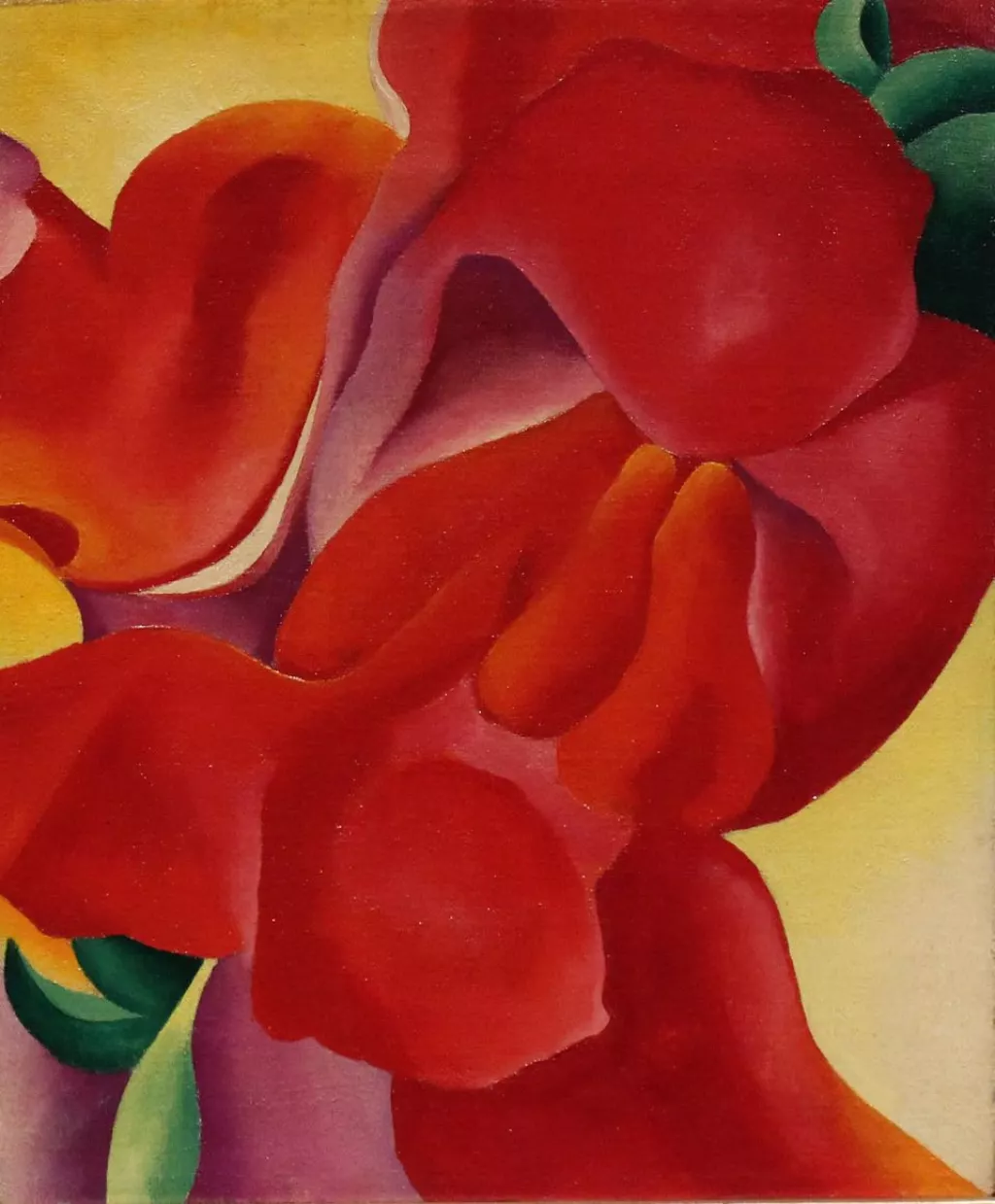 Georgia O’Keeffe, Red Canna, 1923.