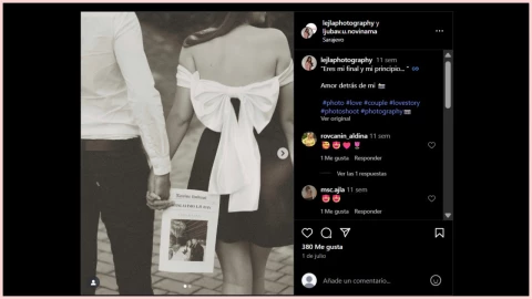 murió influencer en su boda foto