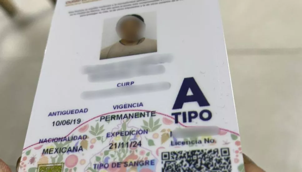 Licencia de conducir permanente de la CDMX