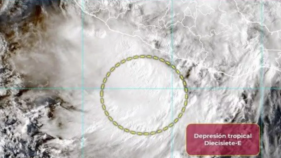 Depresión tropical 17-E