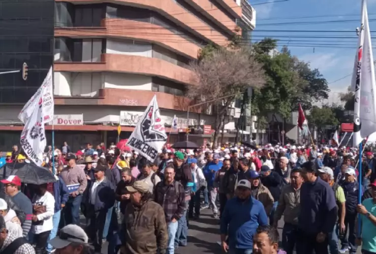 Electricistas realizan manifestaciones hoy 12 de febrero de 2024