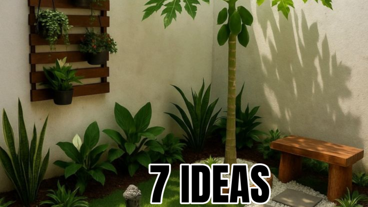 7 ideas para llenar tu patio de plantas y que no se vea saturado aunque esté pequeño