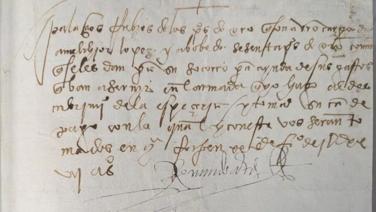 manuscrito hernán cortés