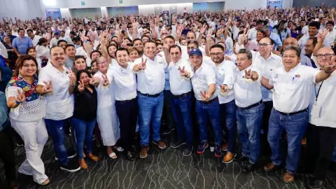 Elecciones 2024_ Renán Barrera presenta su equipo ciudadano para defender el voto estatal