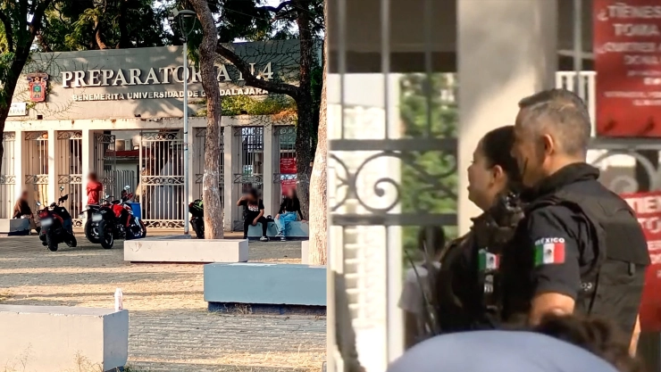 Presunta amenaza de agresión armada hacia estudiantes en Preparatoria 4 de la UdeG provoca refuerzo de seguridad