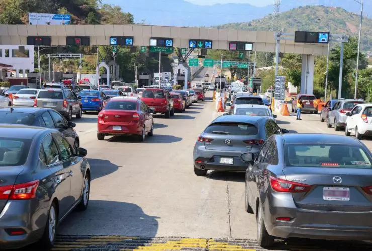 Autopista del Sol, Caseta de cobro La Venta en Acapulco