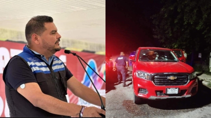 Nicolás Noriega Zavala, candidato de Morena a la presidencia municipal de Mapastepec, Chiapas, resultó ileso.