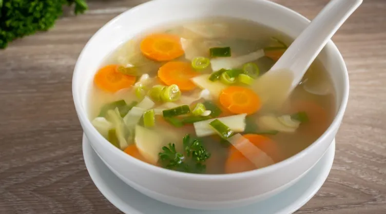 caldos o sopas para quitar el frio
