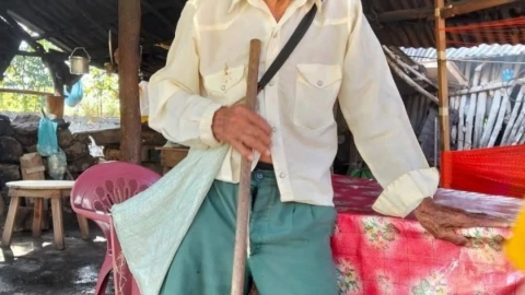 Adulto mayor fue localizado tras estar perdido dos días en el monte de Buctzotz