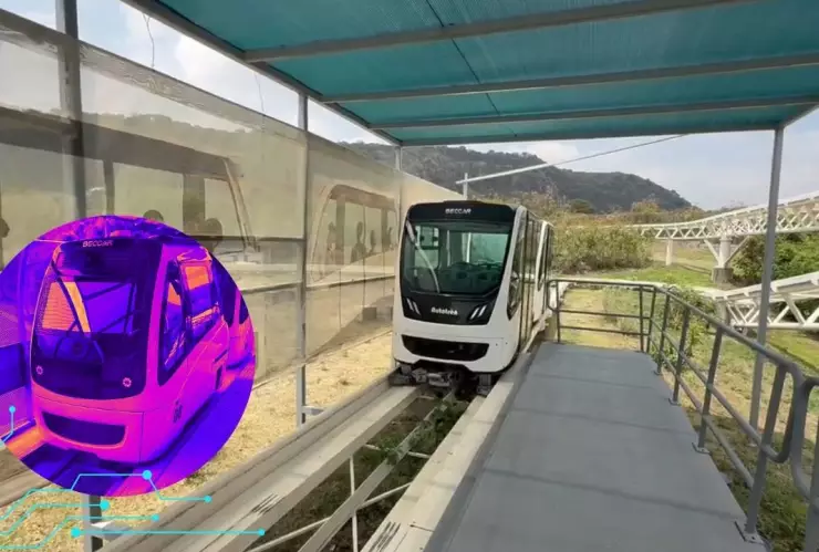 Autotrén en Guadalajara.