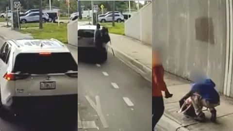 ladrón-autos-abandona-niña-a-un-costado-carretera-florida-video