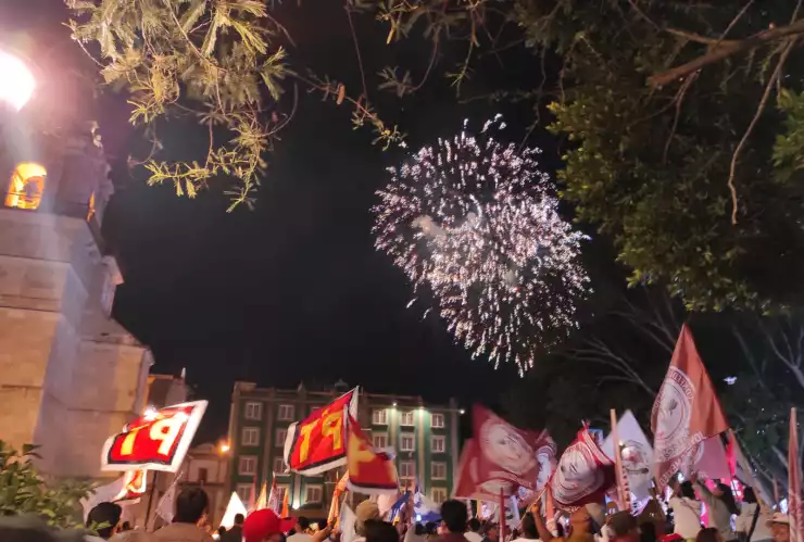 festejos Oaxaca elecciones 2022