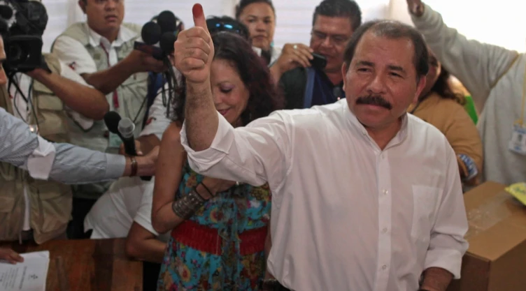 Daniel Ortega, presidente de Nicaragua