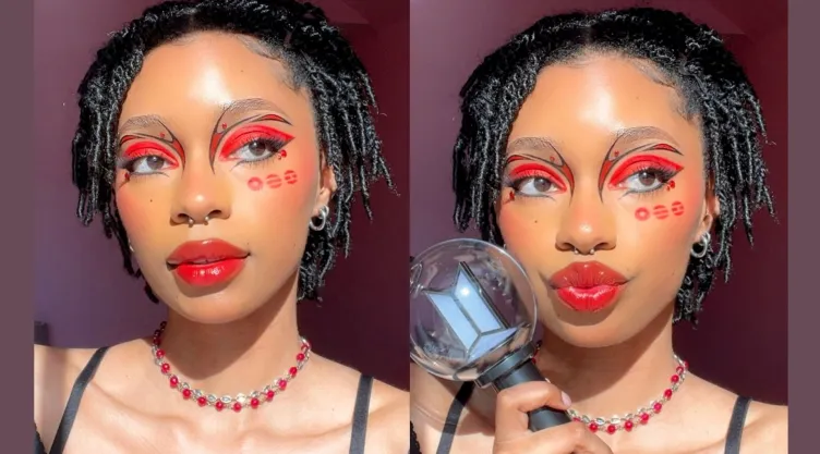 maquillaje para el concierto de bts