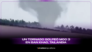 Vecinos afectados tras remolino en Ranot, Songkhla Province