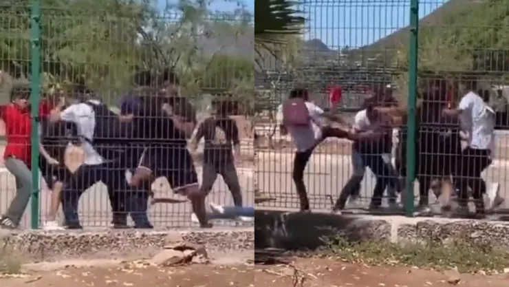 Golpiza a estudiante de CBTIS de Guaymas, Sonora