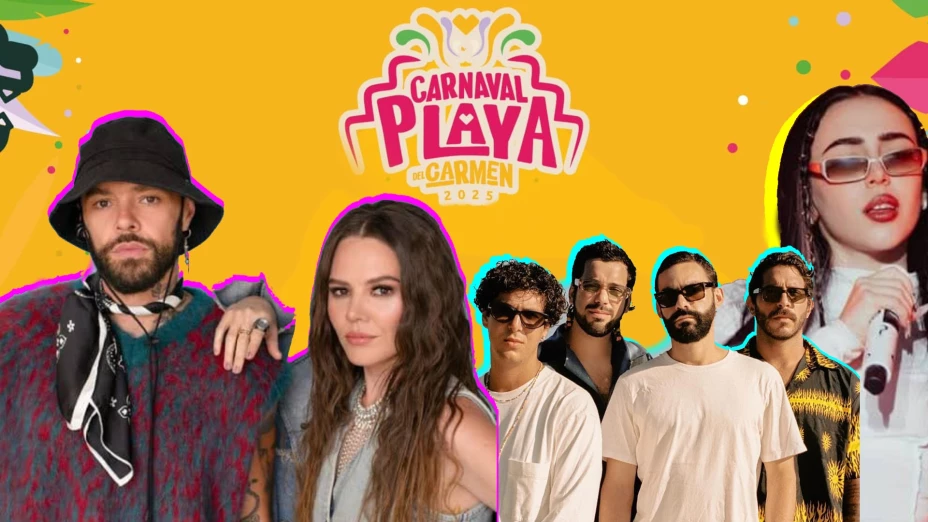 Carnaval de Playa del Carmen 2025_ Cartelera completa de artistas invitados, fechas y horario