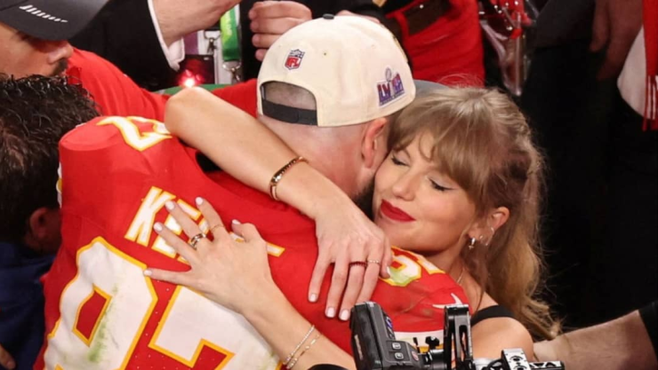 Taylor Swift y Travis Kelce