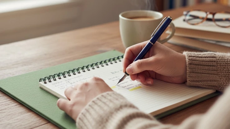 ¿Sin ideas para escribir HOY, 26 de marzo de 2026? Utiliza este journal prompt y llena tu día con gratitud