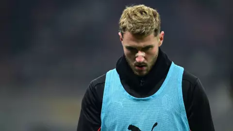 Debut Santiago Gimenez con el Milan Coppa Italia