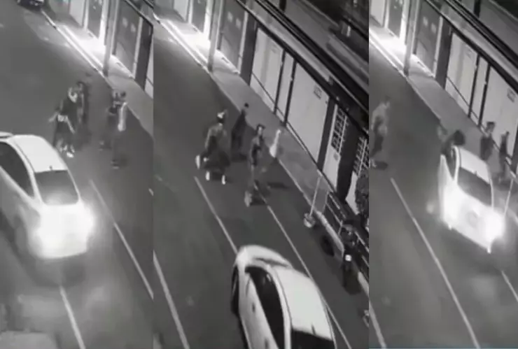 Sujeto atropelló a dos jóvenes en Iztacalco, una de ella es su novia