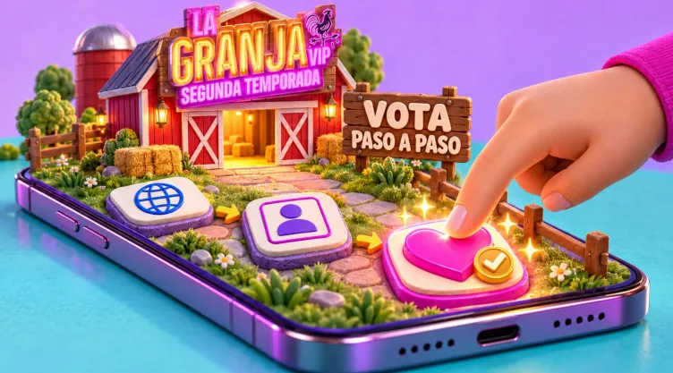 Cómo votar paso a paso para salvar a tu Granjero favorito en La Granja VIP