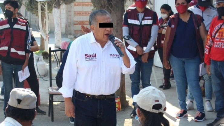 Benjamín Saúl Huerta, diputado federal por Morena fue detenido en la CDMX