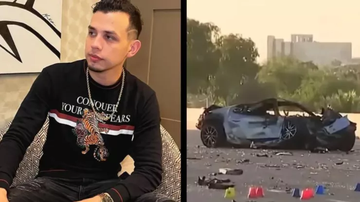 Video accidente de Carlos Parra