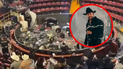 Corren a Luis R Conriquez de la Feria del Caballo en Texcoco por no cantar corridos, 11 de abril 2025.png