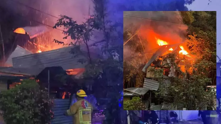 Incendio consume vivienda en Fortín de las Flores; salvan a una persona recién operada ¿Qué lo provocó?