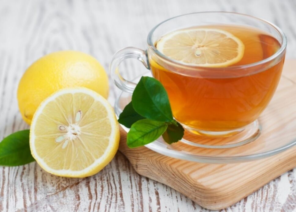 curar la cruda te de limon