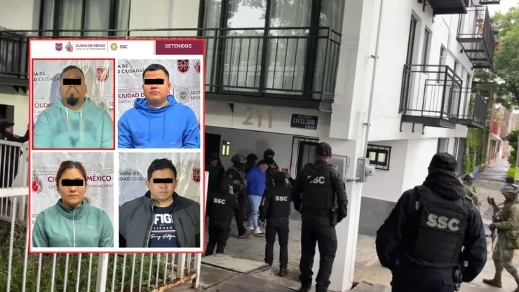 Cae Felipe “N”, alias “El Gordo”, posible cabecilla en el norte de la CDMX tras megaoperativo con Marina y Defensa