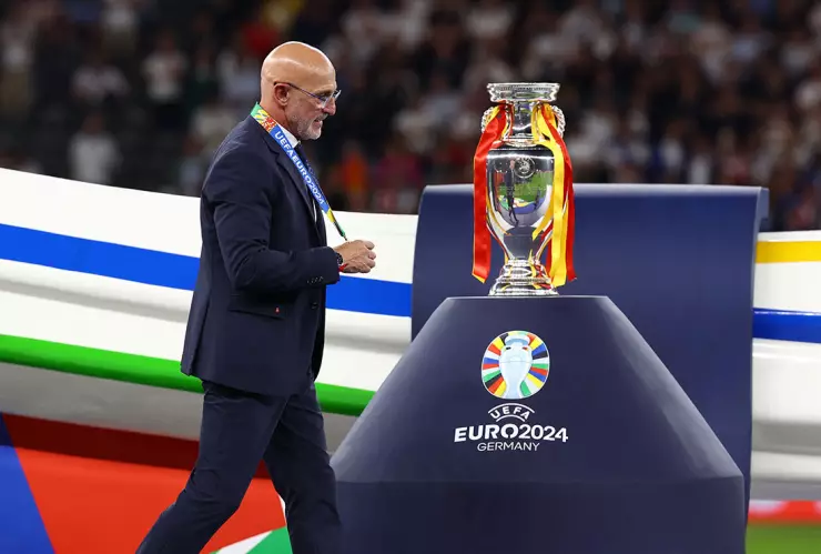 Luis de la Fuente, técnico de la selección de España