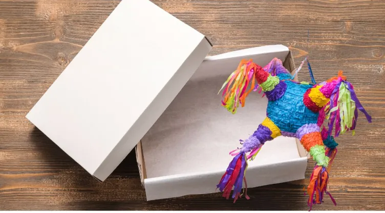 Cómo reutlizar las cajas de zapatos para hacer una piñata casera, ideales para cumpleaños infantiles