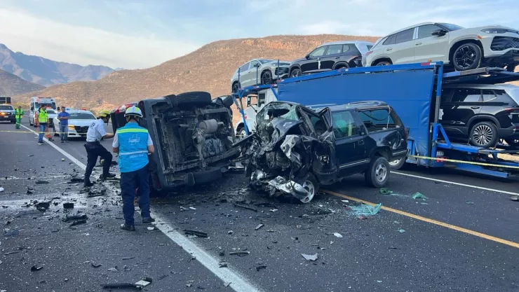 choque autopista Siglo XXI